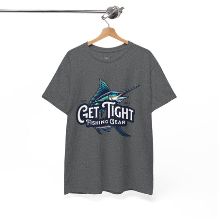 Get Tight Fishing Gear Unisex Heavy Cotton Tee - Perfect for Fishing Enthusiasts - Get Tight Gear