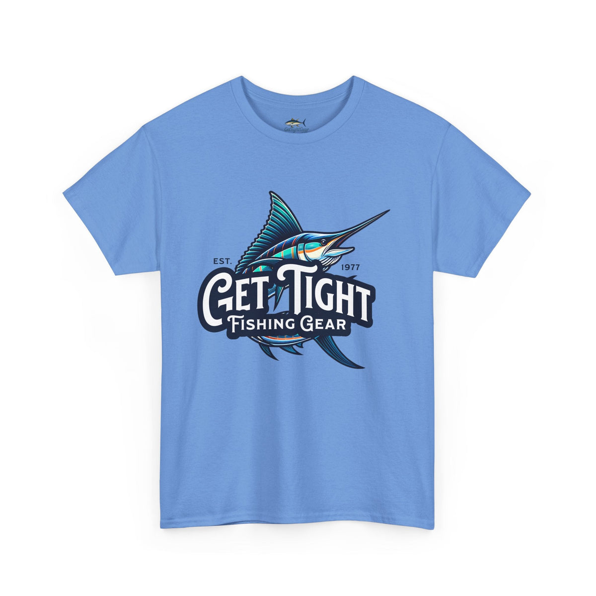 Get Tight Fishing Gear Unisex Heavy Cotton Tee - Perfect for Fishing Enthusiasts - Get Tight Gear
