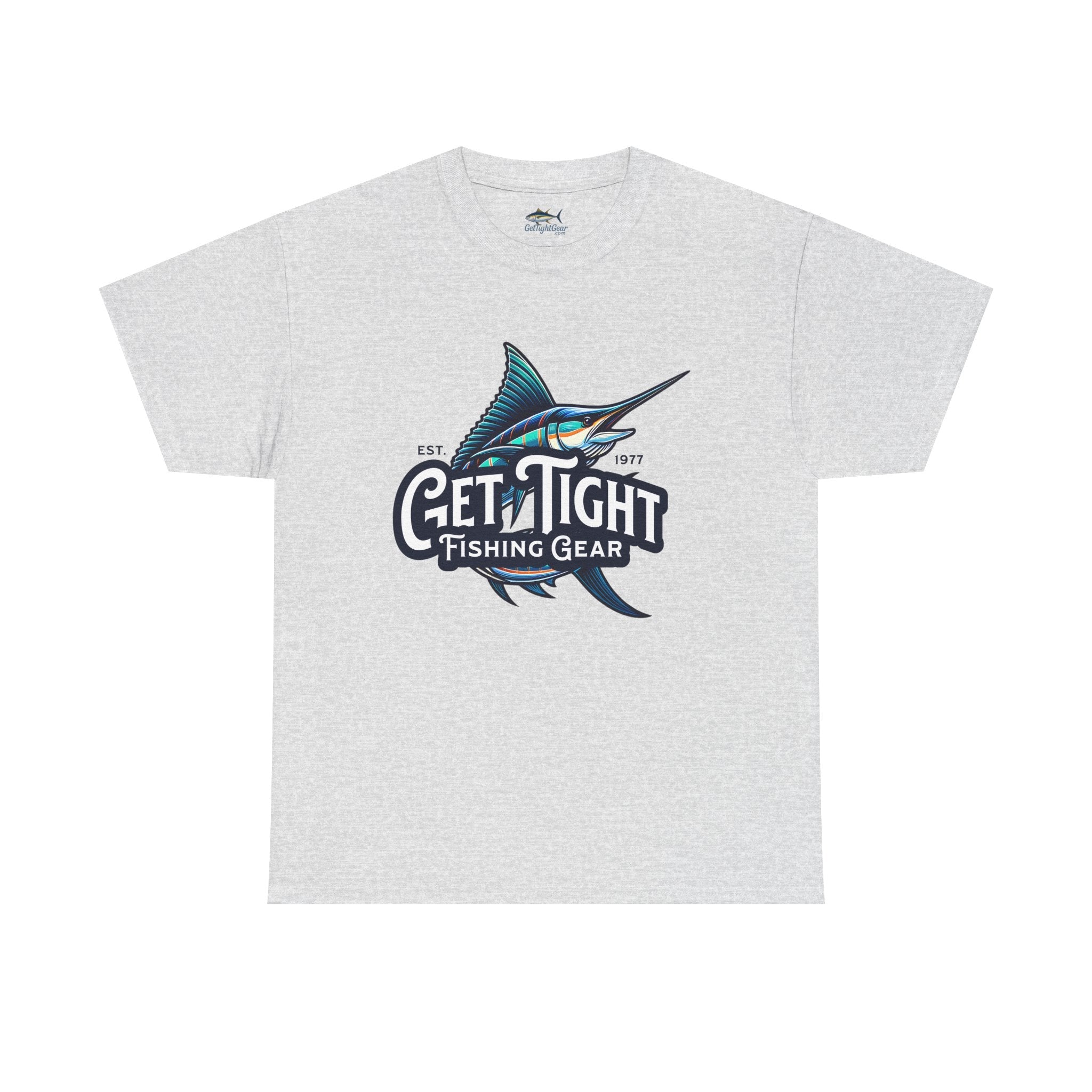 Get Tight Fishing Gear Unisex Heavy Cotton Tee - Perfect for Fishing Enthusiasts - Get Tight Gear