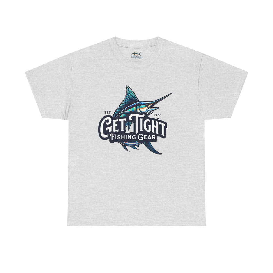 Get Tight Fishing Gear Unisex Heavy Cotton Tee - Perfect for Fishing Enthusiasts - Get Tight Gear