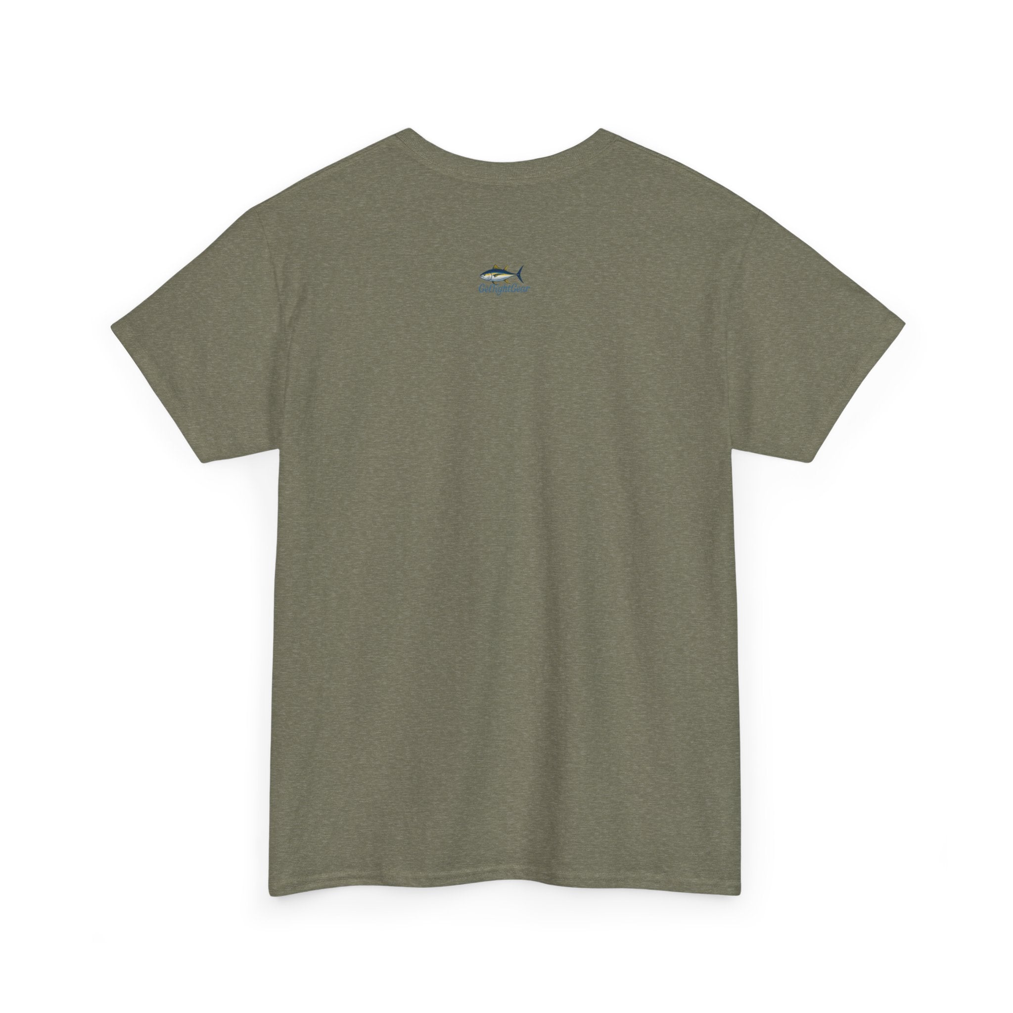 Get Tight Fishing Gear Unisex Heavy Cotton Tee - Perfect for Fishing Enthusiasts - Get Tight Gear