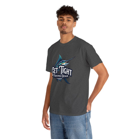 Get Tight Fishing Gear Unisex Heavy Cotton Tee - Perfect for Fishing Enthusiasts - Get Tight Gear