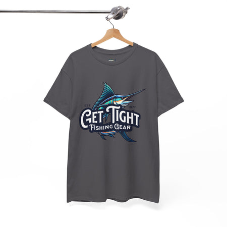 Get Tight Fishing Gear Unisex Heavy Cotton Tee - Perfect for Fishing Enthusiasts - Get Tight Gear