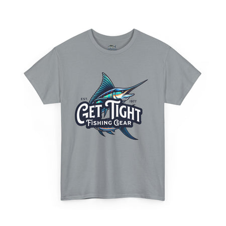 Get Tight Fishing Gear Unisex Heavy Cotton Tee - Perfect for Fishing Enthusiasts - Get Tight Gear