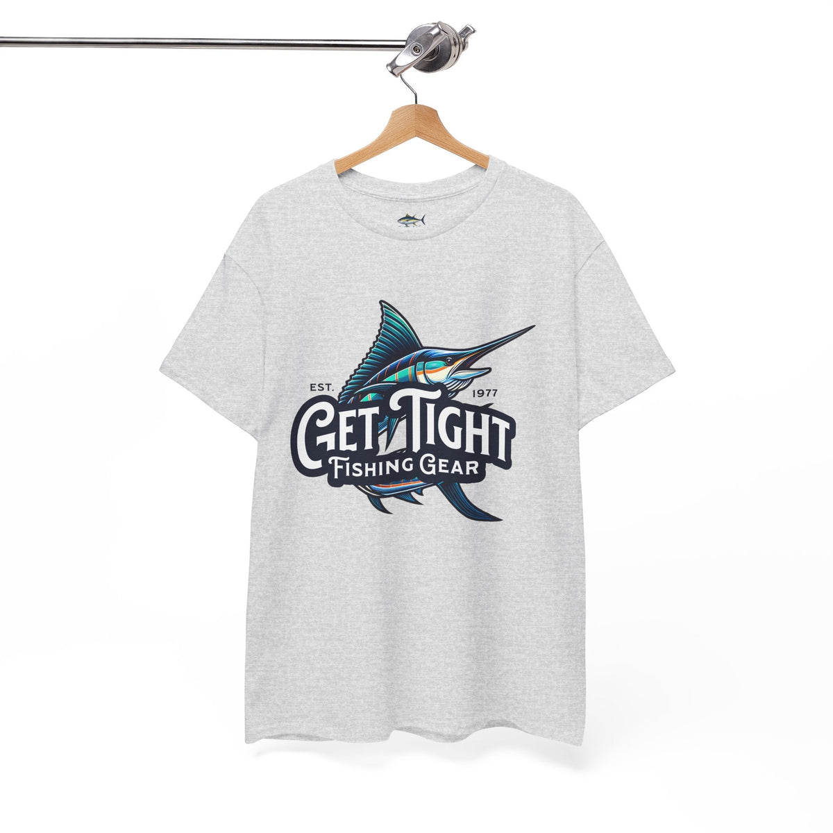 Get Tight Fishing Gear Unisex Heavy Cotton Tee - Perfect for Fishing Enthusiasts - Get Tight Gear