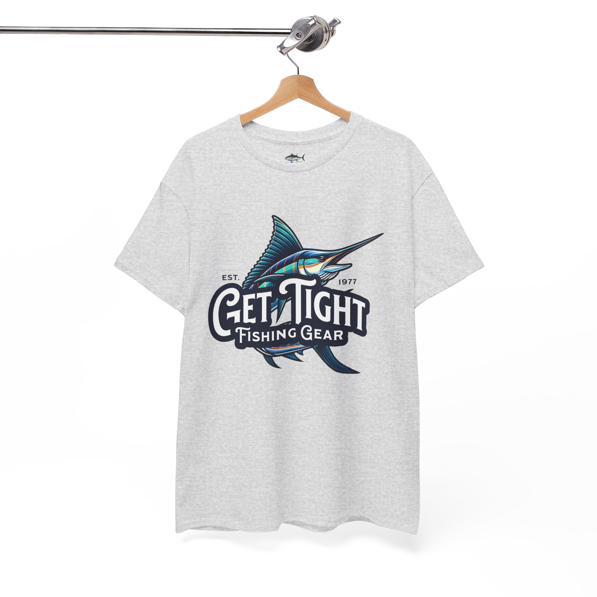 Get Tight Fishing Gear Unisex Heavy Cotton Tee - Perfect for Fishing Enthusiasts - Get Tight Gear