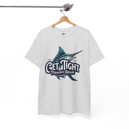 Get Tight Fishing Gear Unisex Heavy Cotton Tee - Perfect for Fishing Enthusiasts - Get Tight Gear