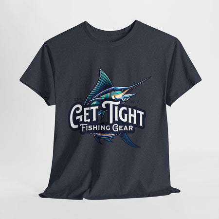 Get Tight Fishing Gear Unisex Heavy Cotton Tee - Perfect for Fishing Enthusiasts - Get Tight Gear
