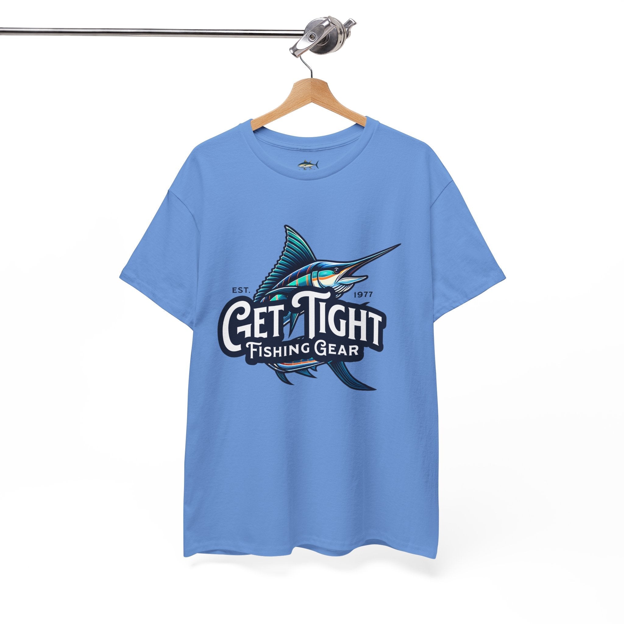 Get Tight Fishing Gear Unisex Heavy Cotton Tee - Perfect for Fishing Enthusiasts - Get Tight Gear