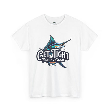 Get Tight Fishing Gear Unisex Heavy Cotton Tee - Perfect for Fishing Enthusiasts - Get Tight Gear