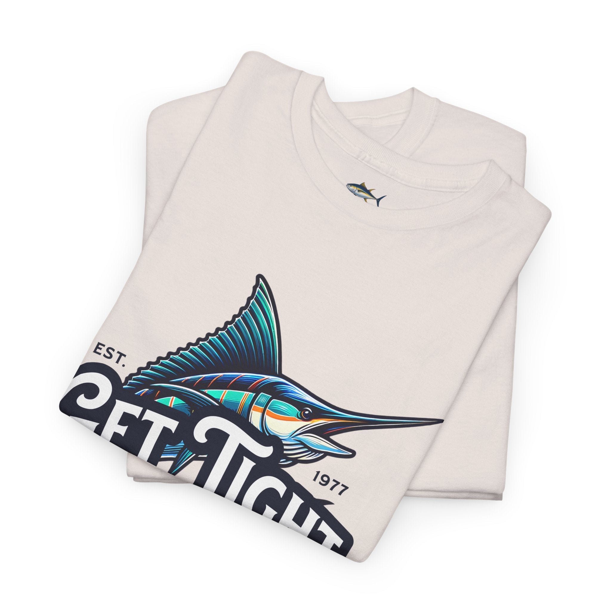 Get Tight Fishing Gear Unisex Heavy Cotton Tee - Perfect for Fishing Enthusiasts - Get Tight Gear