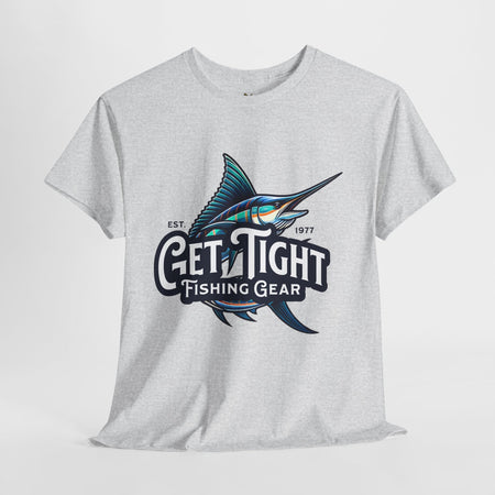 Get Tight Fishing Gear Unisex Heavy Cotton Tee - Perfect for Fishing Enthusiasts - Get Tight Gear
