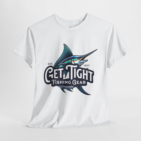 Get Tight Fishing Gear Unisex Heavy Cotton Tee - Perfect for Fishing Enthusiasts - Get Tight Gear