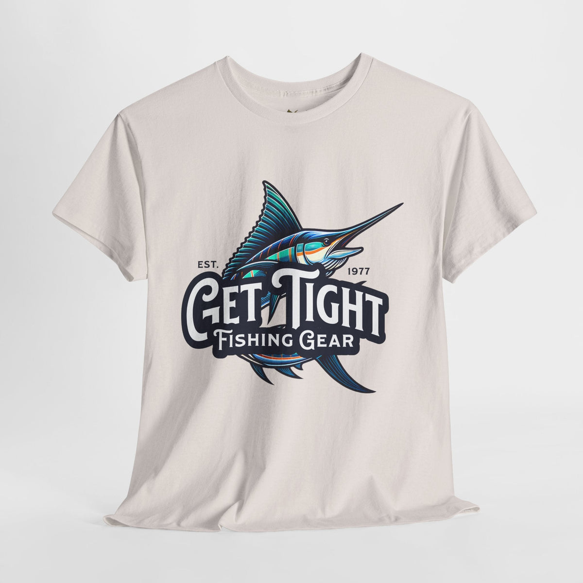 Get Tight Fishing Gear Unisex Heavy Cotton Tee - Perfect for Fishing Enthusiasts - Get Tight Gear