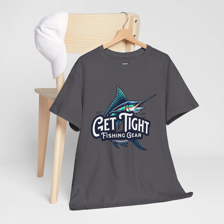 Get Tight Fishing Gear Unisex Heavy Cotton Tee - Perfect for Fishing Enthusiasts - Get Tight Gear