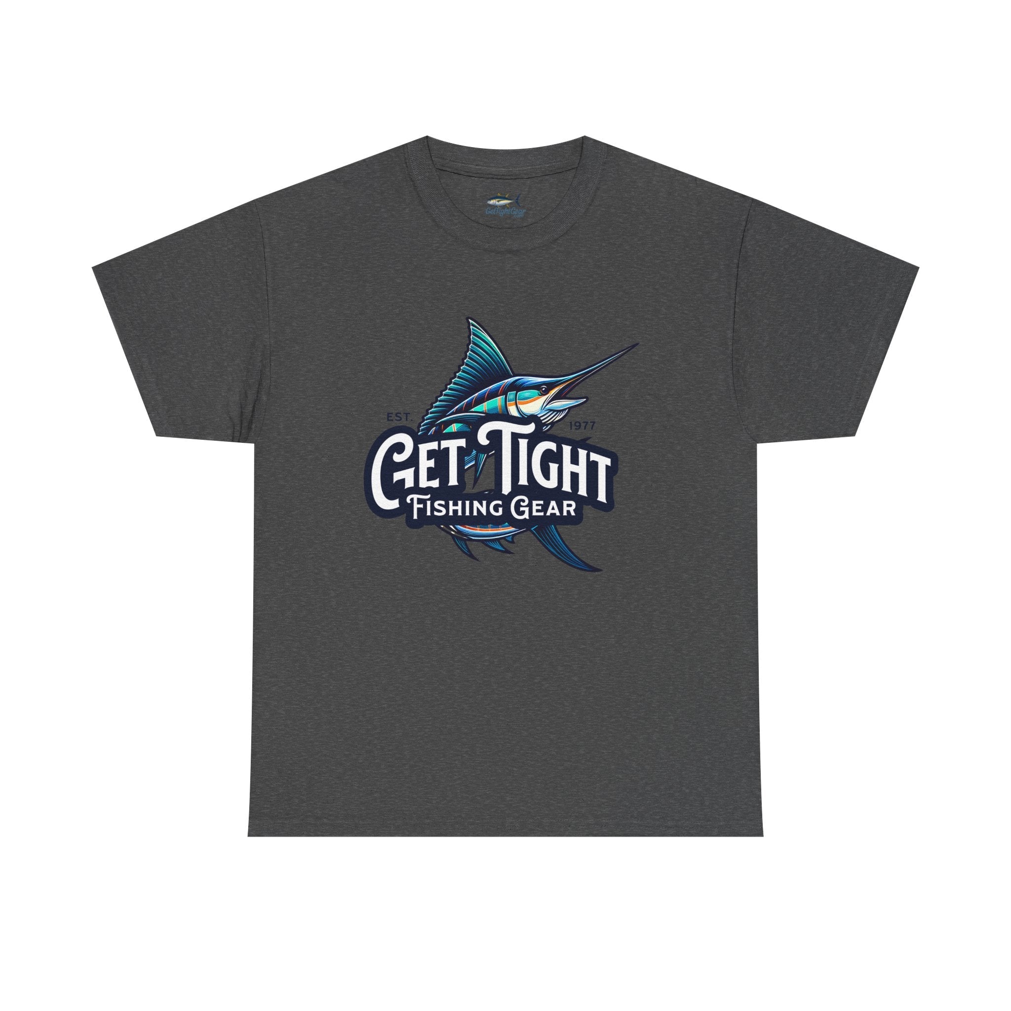 Get Tight Fishing Gear Unisex Heavy Cotton Tee - Perfect for Fishing Enthusiasts - Get Tight Gear