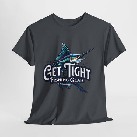 Get Tight Fishing Gear Unisex Heavy Cotton Tee - Perfect for Fishing Enthusiasts - Get Tight Gear