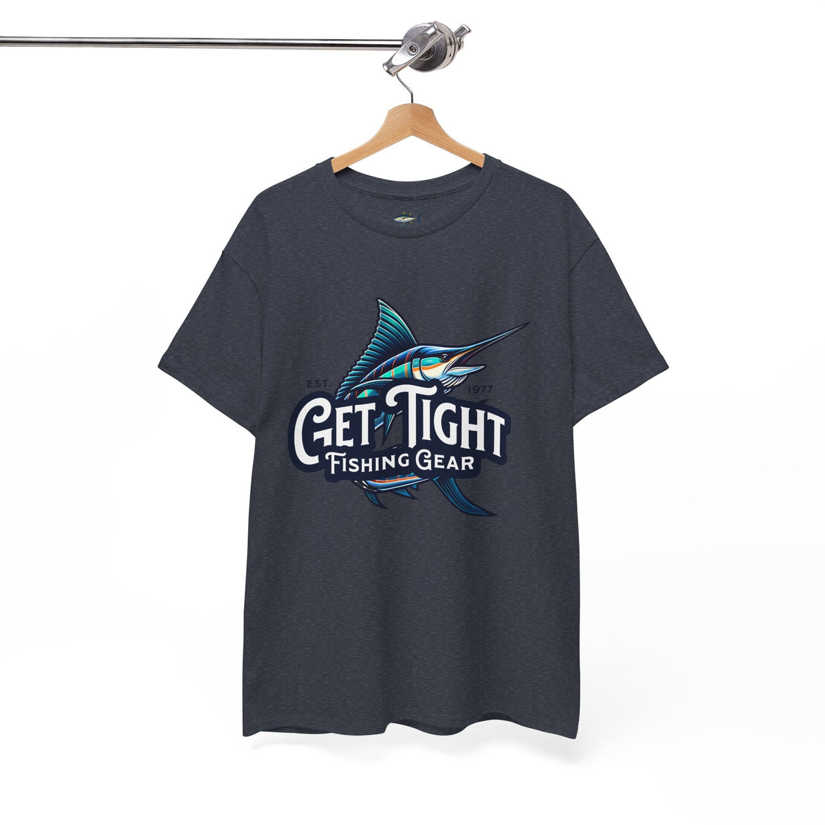 Get Tight Fishing Gear Unisex Heavy Cotton Tee - Perfect for Fishing Enthusiasts - Get Tight Gear
