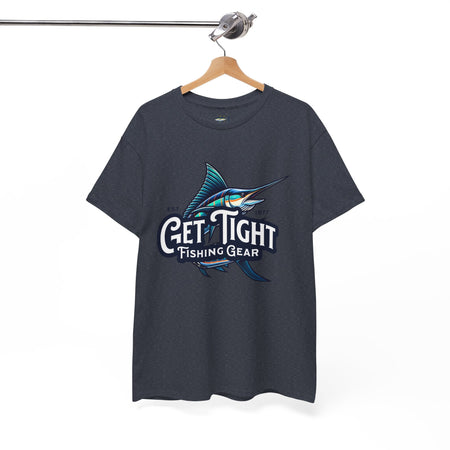 Get Tight Fishing Gear Unisex Heavy Cotton Tee - Perfect for Fishing Enthusiasts - Get Tight Gear