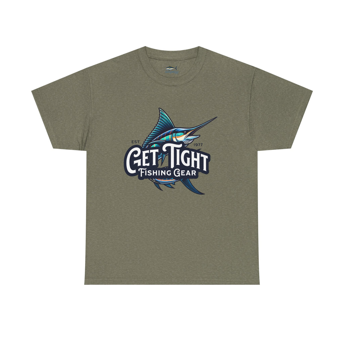 Get Tight Fishing Gear Unisex Heavy Cotton Tee - Perfect for Fishing Enthusiasts - Get Tight Gear