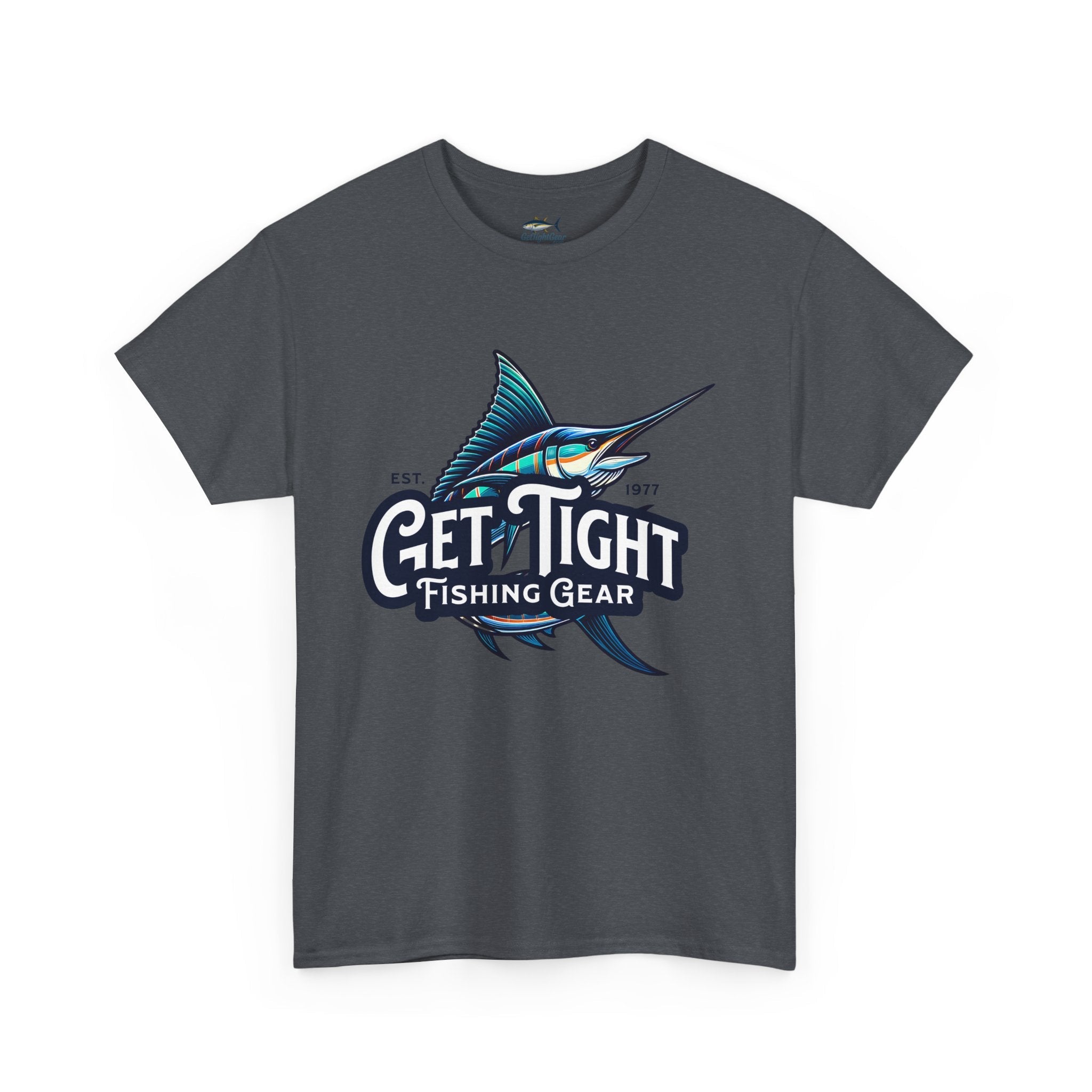 Get Tight Fishing Gear Unisex Heavy Cotton Tee - Perfect for Fishing Enthusiasts - Get Tight Gear