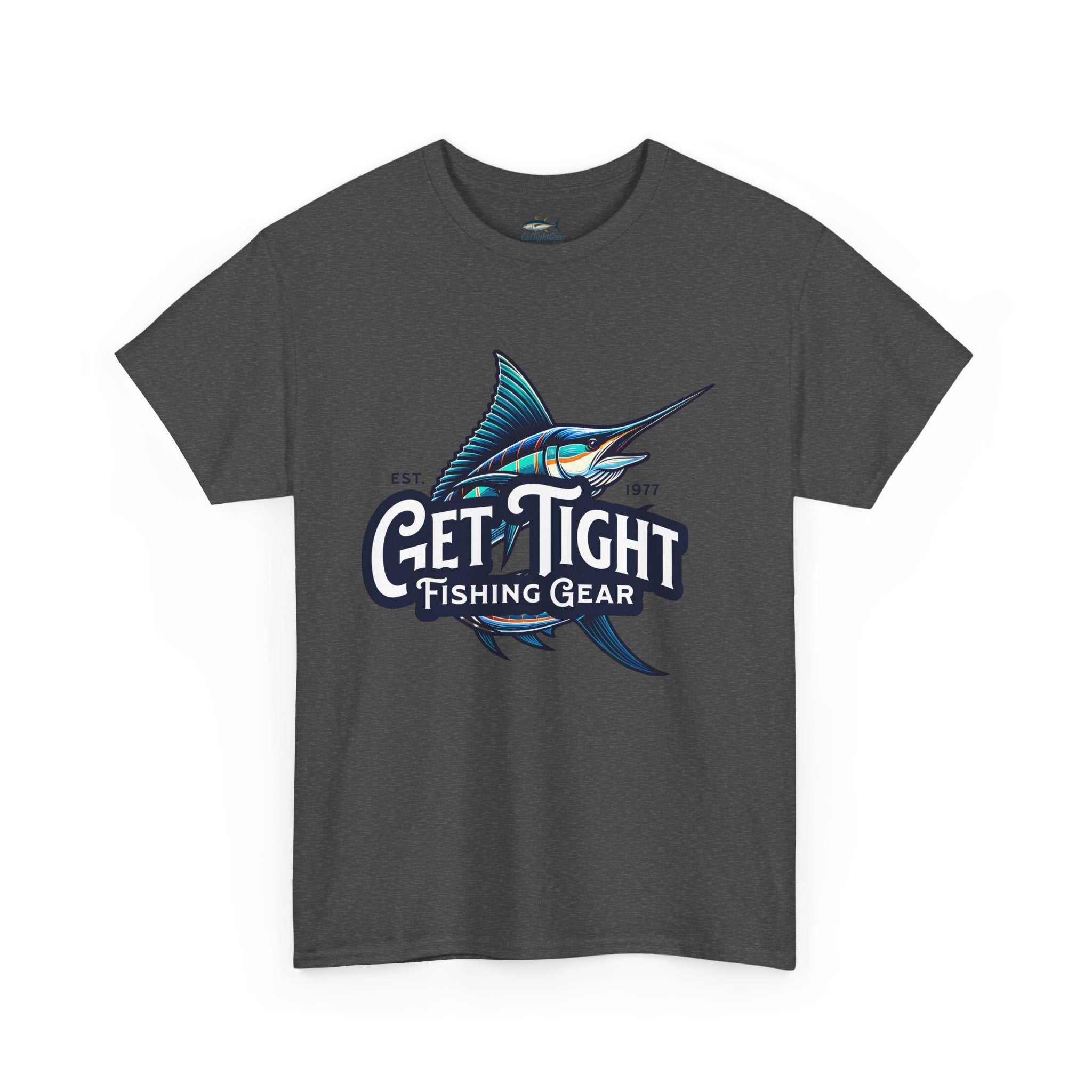 Get Tight Fishing Gear Unisex Heavy Cotton Tee - Perfect for Fishing Enthusiasts - Get Tight Gear