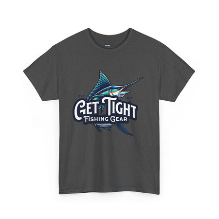 Get Tight Fishing Gear Unisex Heavy Cotton Tee - Perfect for Fishing Enthusiasts - Get Tight Gear