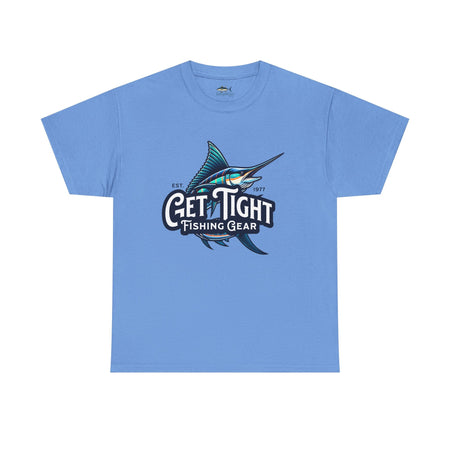 Get Tight Fishing Gear Unisex Heavy Cotton Tee - Perfect for Fishing Enthusiasts - Get Tight Gear