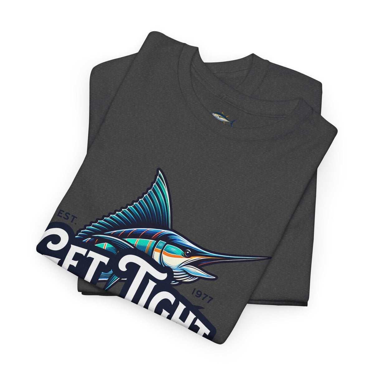 Get Tight Fishing Gear Unisex Heavy Cotton Tee - Perfect for Fishing Enthusiasts - Get Tight Gear