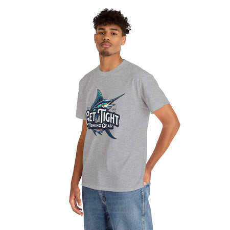 Get Tight Fishing Gear Unisex Heavy Cotton Tee - Perfect for Fishing Enthusiasts - Get Tight Gear
