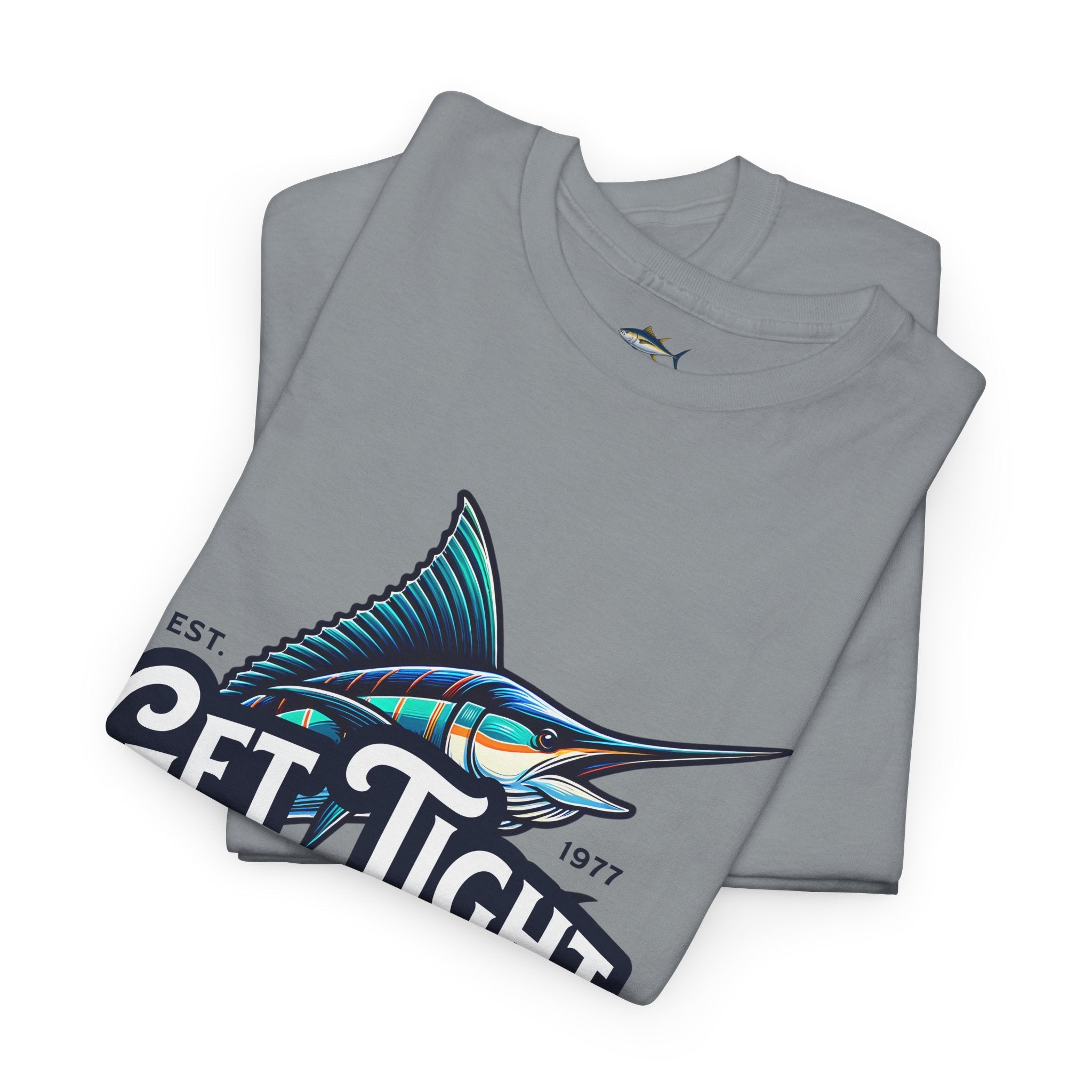 Get Tight Fishing Gear Unisex Heavy Cotton Tee - Perfect for Fishing Enthusiasts - Get Tight Gear