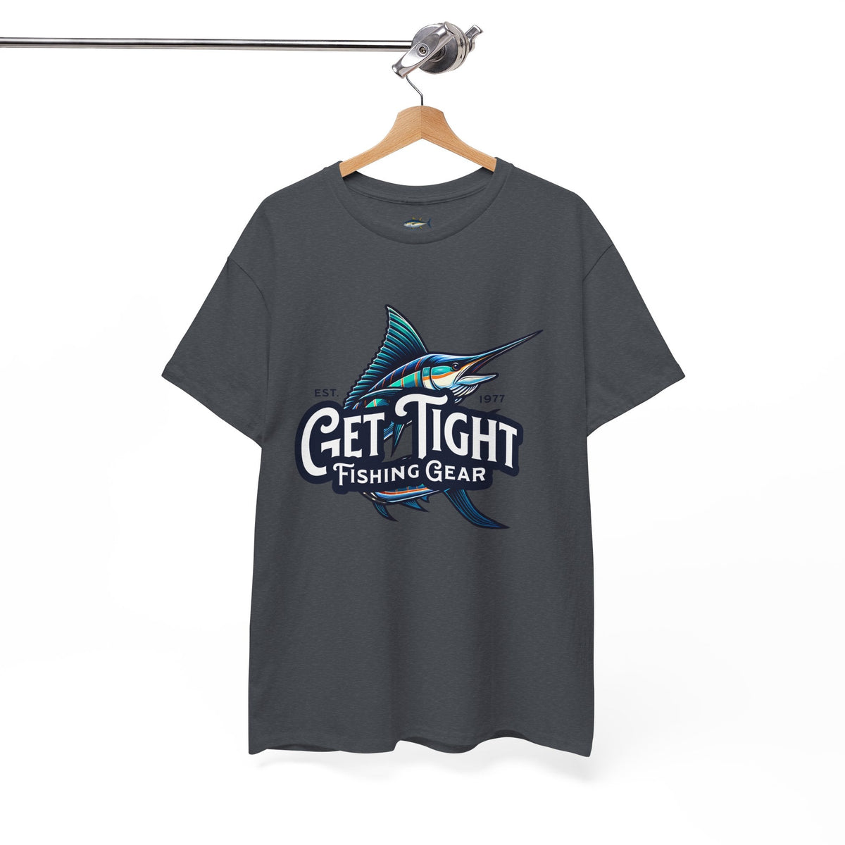 Get Tight Fishing Gear Unisex Heavy Cotton Tee - Perfect for Fishing Enthusiasts - Get Tight Gear