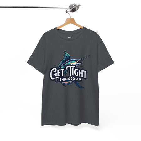 Get Tight Fishing Gear Unisex Heavy Cotton Tee - Perfect for Fishing Enthusiasts - Get Tight Gear