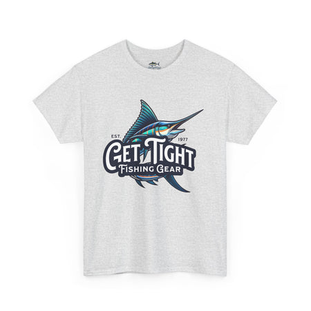 Get Tight Fishing Gear Unisex Heavy Cotton Tee - Perfect for Fishing Enthusiasts - Get Tight Gear