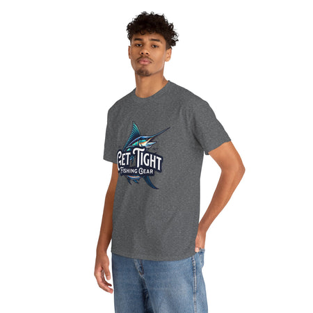 Get Tight Fishing Gear Unisex Heavy Cotton Tee - Perfect for Fishing Enthusiasts - Get Tight Gear
