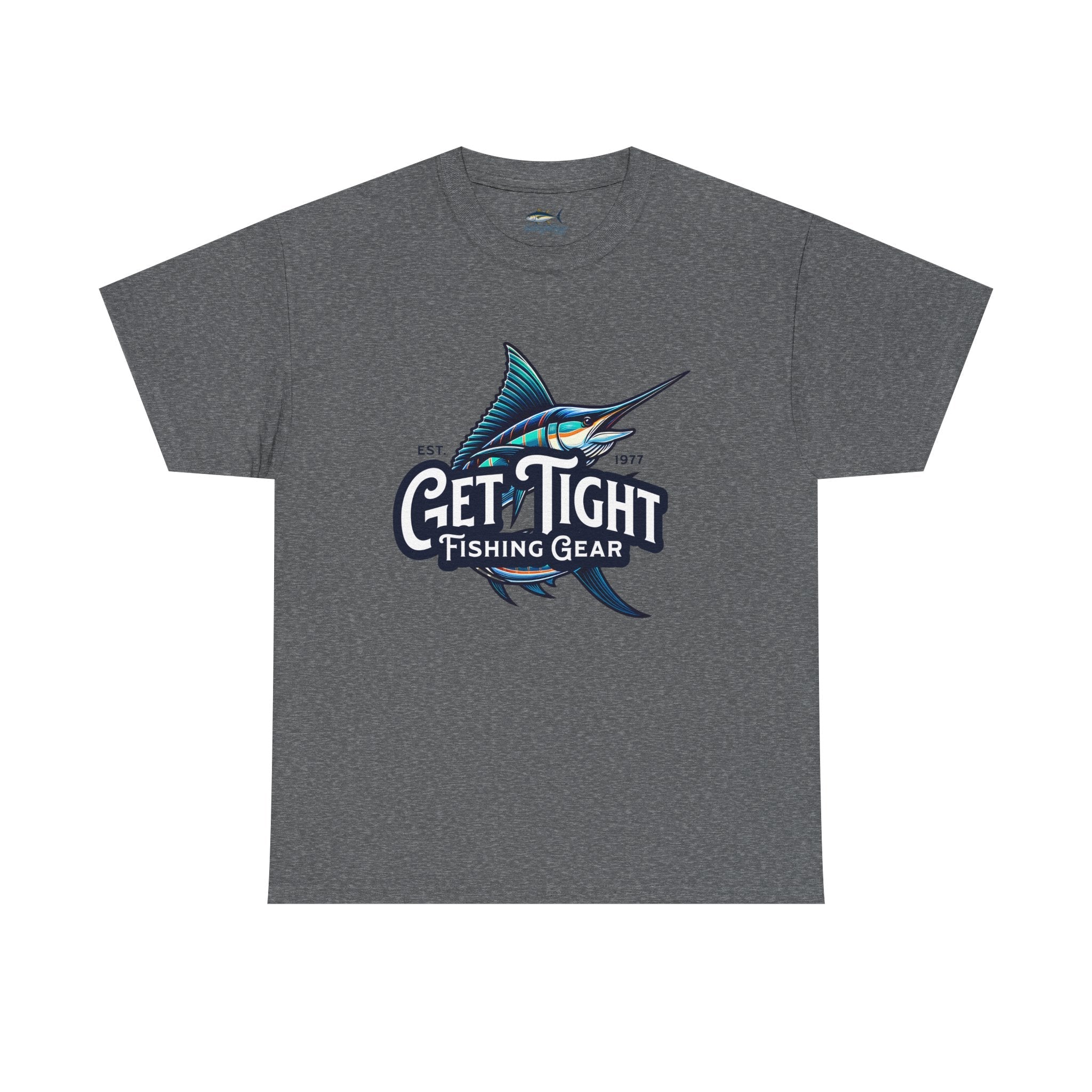 Get Tight Fishing Gear Unisex Heavy Cotton Tee - Perfect for Fishing Enthusiasts - Get Tight Gear