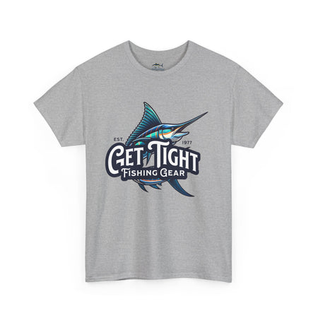 Get Tight Fishing Gear Unisex Heavy Cotton Tee - Perfect for Fishing Enthusiasts - Get Tight Gear