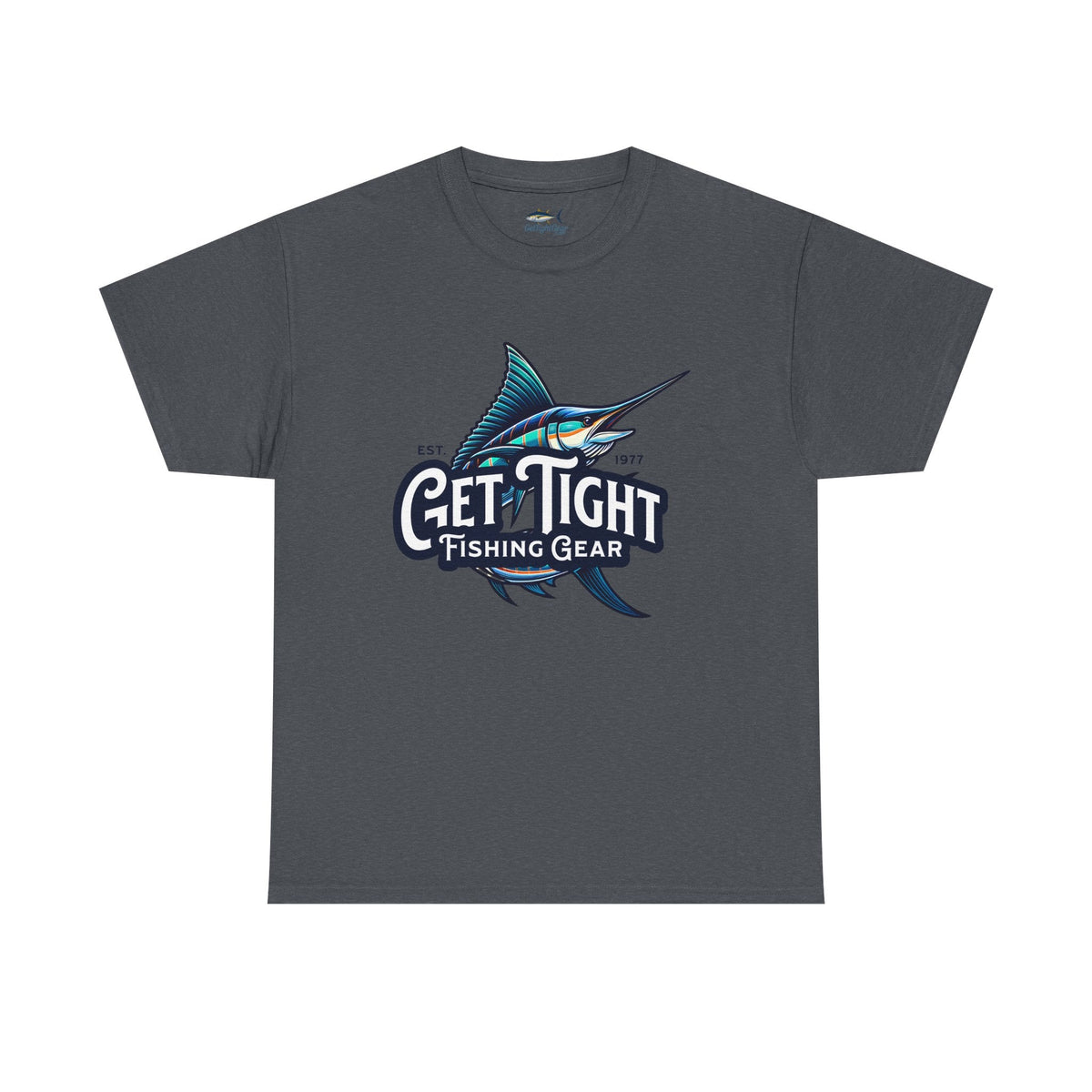 Get Tight Fishing Gear Unisex Heavy Cotton Tee - Perfect for Fishing Enthusiasts - Get Tight Gear