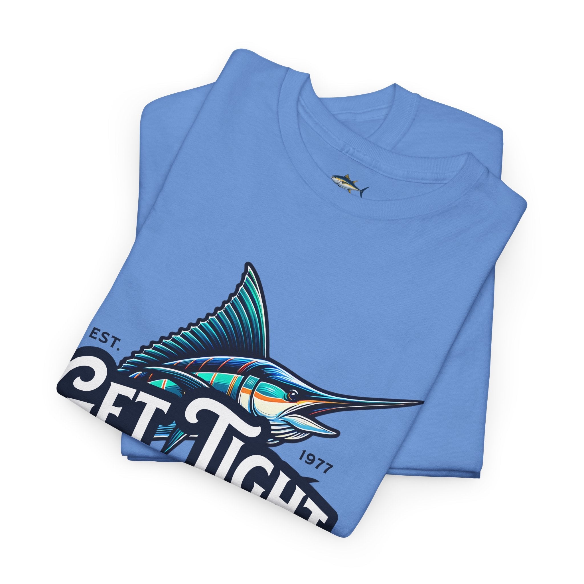 Get Tight Fishing Gear Unisex Heavy Cotton Tee - Perfect for Fishing Enthusiasts - Get Tight Gear
