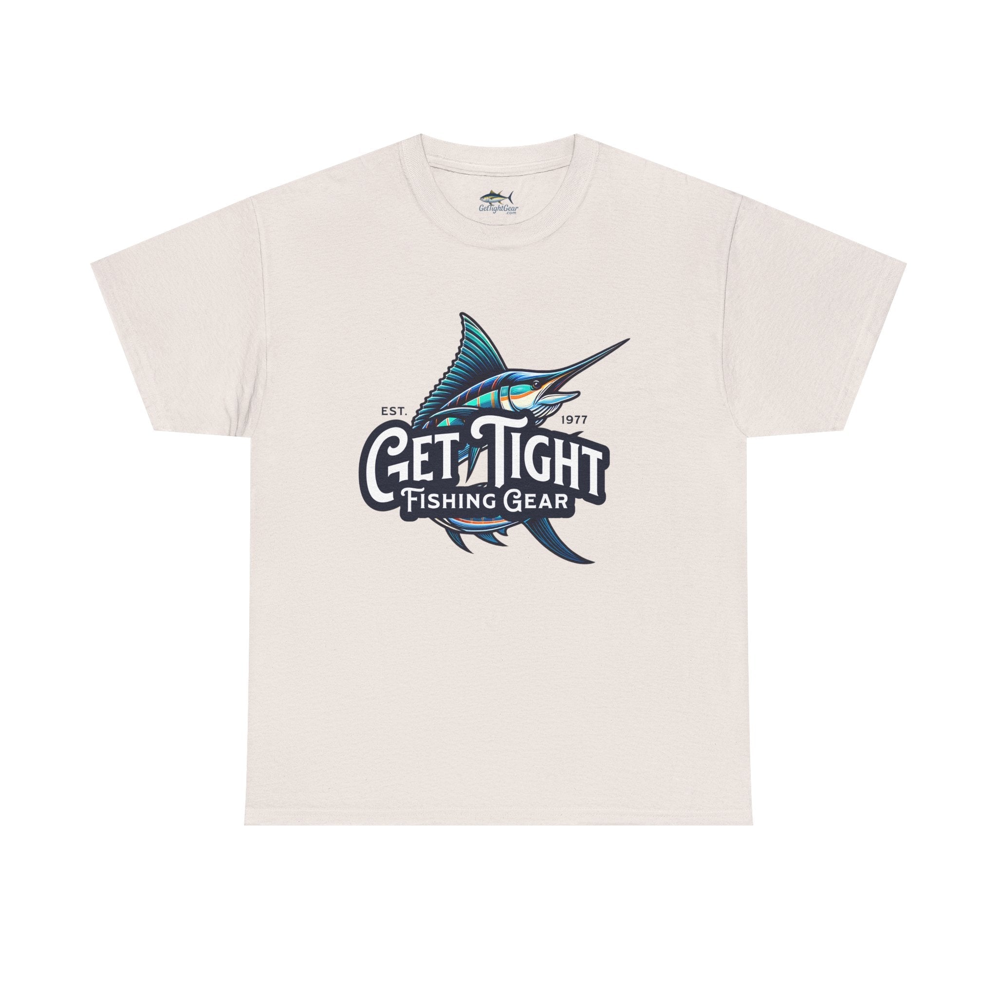Get Tight Fishing Gear Unisex Heavy Cotton Tee - Perfect for Fishing Enthusiasts - Get Tight Gear