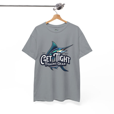 Get Tight Fishing Gear Unisex Heavy Cotton Tee - Perfect for Fishing Enthusiasts - Get Tight Gear