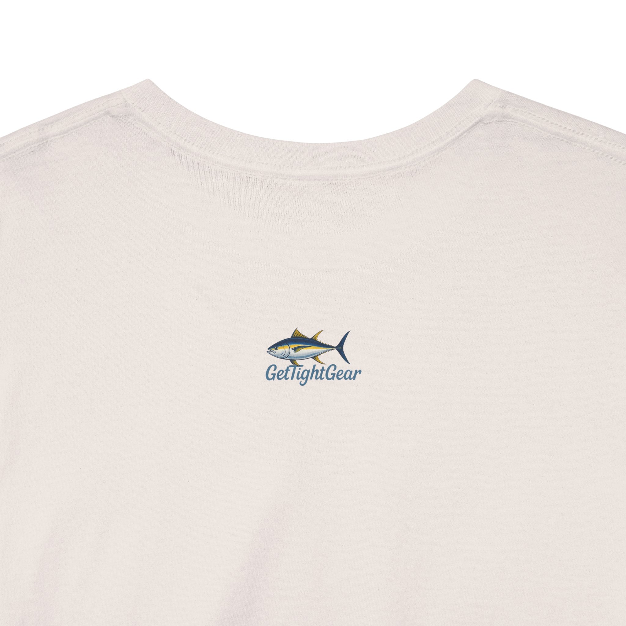 Get Tight Fishing Gear Unisex Heavy Cotton Tee - Perfect for Fishing Enthusiasts - Get Tight Gear