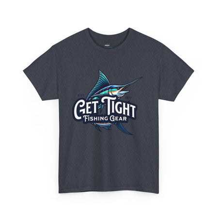Get Tight Fishing Gear Unisex Heavy Cotton Tee - Perfect for Fishing Enthusiasts - Get Tight Gear