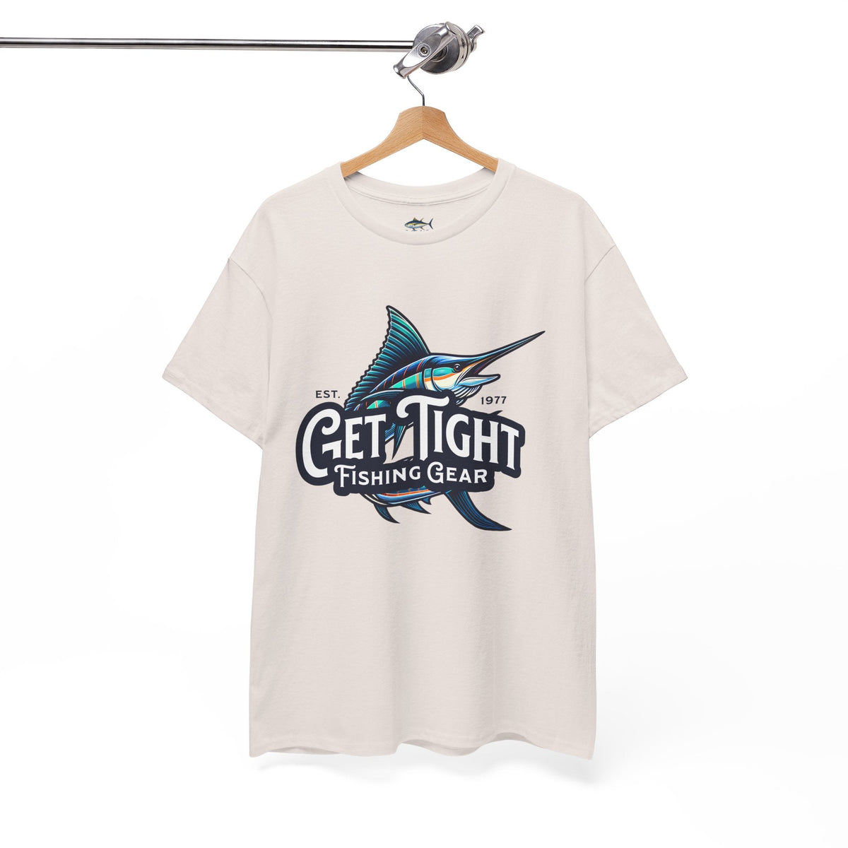Get Tight Fishing Gear Unisex Heavy Cotton Tee - Perfect for Fishing Enthusiasts - Get Tight Gear