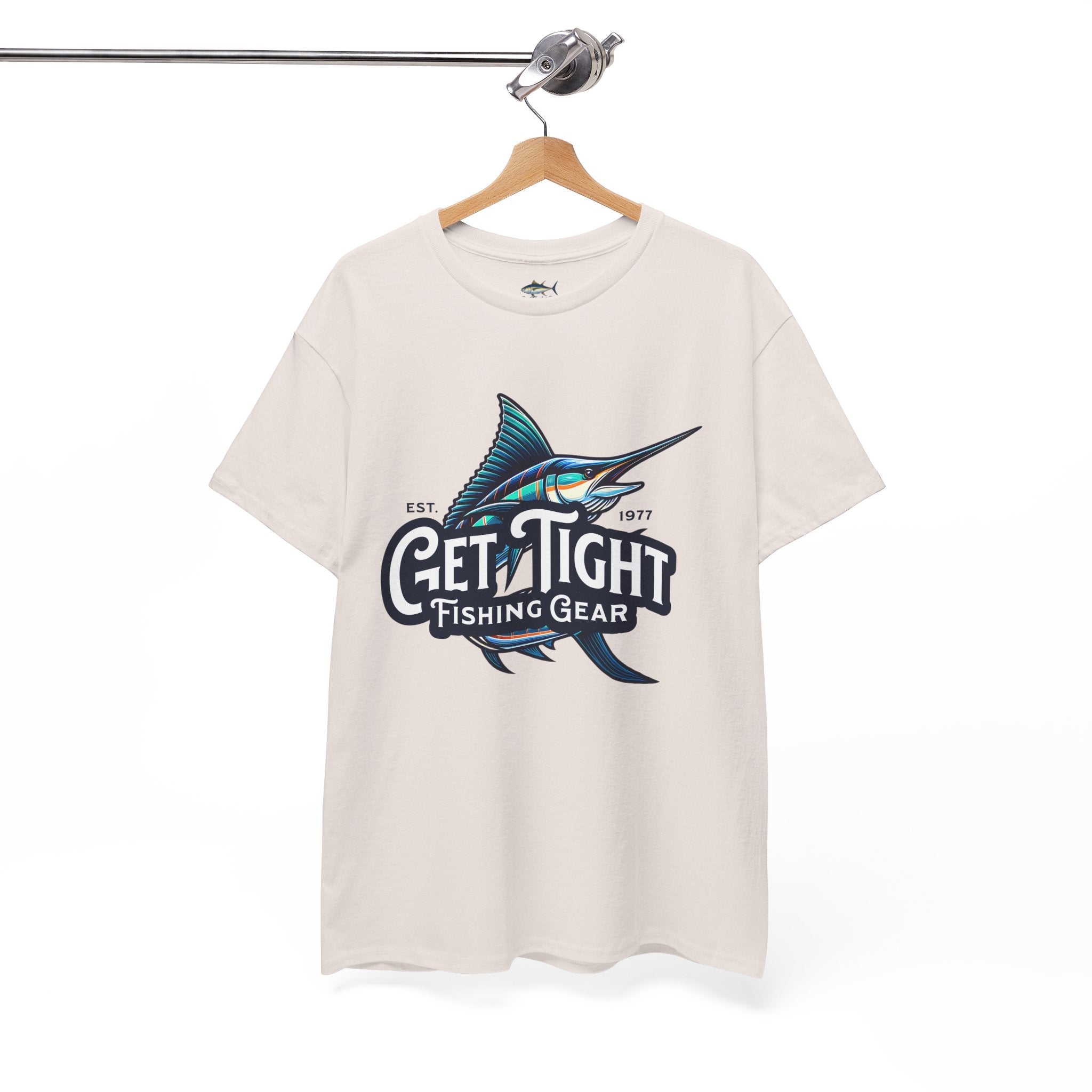 Get Tight Fishing Gear Unisex Heavy Cotton Tee - Perfect for Fishing Enthusiasts - Get Tight Gear