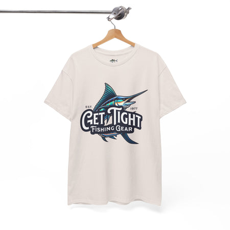 Get Tight Fishing Gear Unisex Heavy Cotton Tee - Perfect for Fishing Enthusiasts - Get Tight Gear