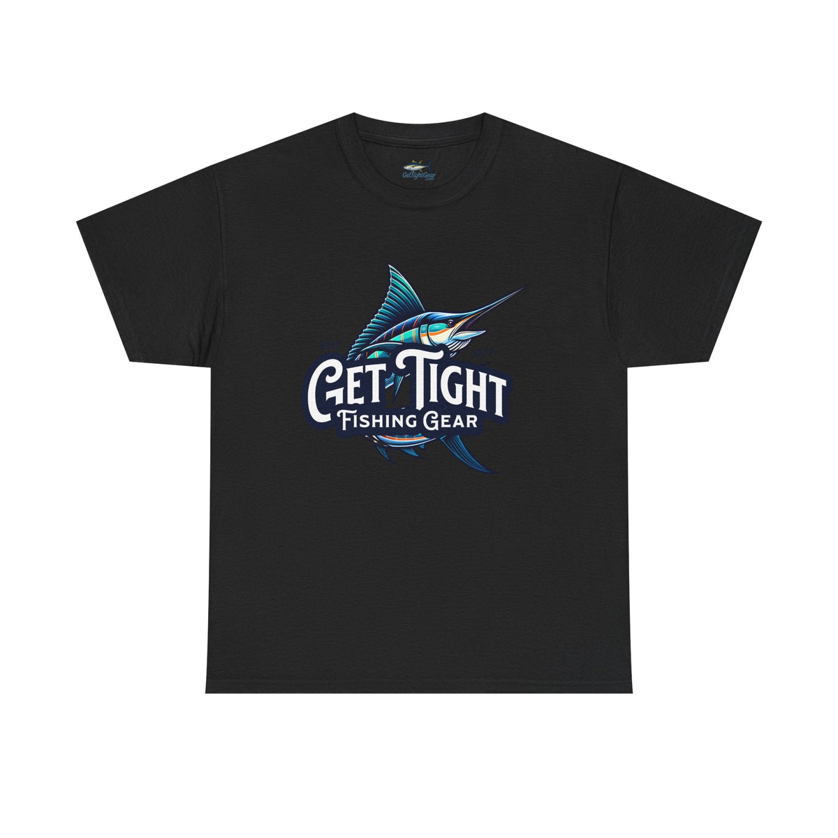 Get Tight Fishing Gear Unisex Heavy Cotton Tee - Perfect for Fishing Enthusiasts - Get Tight Gear