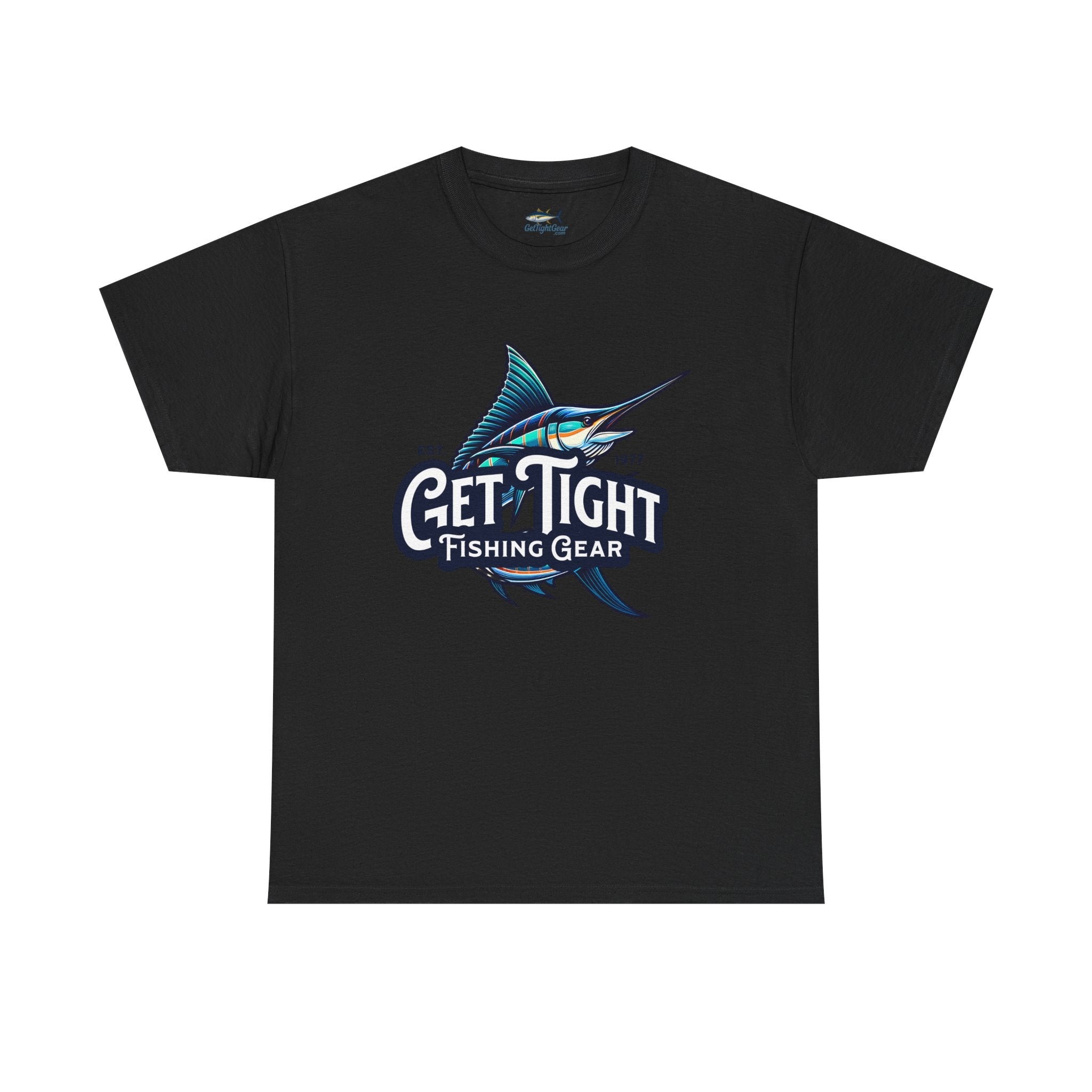 Get Tight Fishing Gear Unisex Heavy Cotton Tee - Perfect for Fishing Enthusiasts - Get Tight Gear