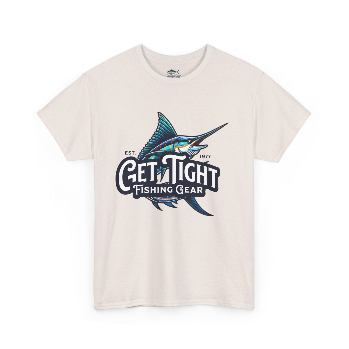 Get Tight Fishing Gear Unisex Heavy Cotton Tee - Perfect for Fishing Enthusiasts - Get Tight Gear