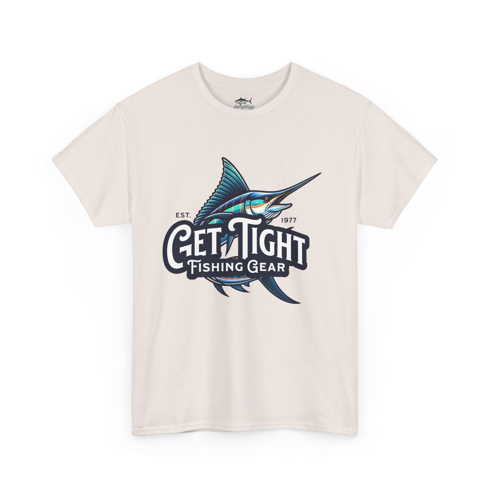 Get Tight Fishing Gear Unisex Heavy Cotton Tee - Perfect for Fishing Enthusiasts - Get Tight Gear